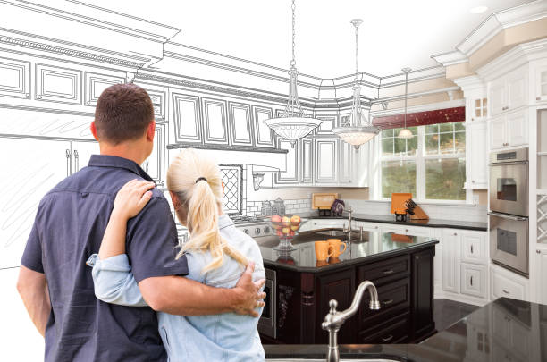 Professional Kitchen Island Installation technician working in Stratford, NJ